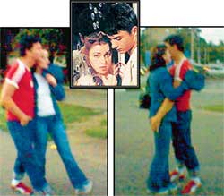 ЗАГАДОЧНЫЕ СНИМКИ: по одной из версий, девушка на улице с Лазаревым - Саша Урсуляк (на фото вверху)