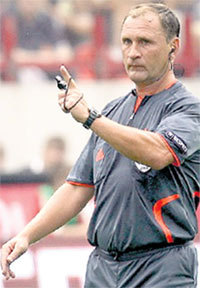 Судья Игорь ЗАХАРОВ испугался медицинского освидетельствования