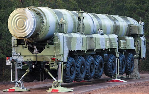 «Тополь» в предстартовом положении. nationaldefense.ru