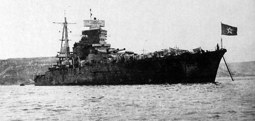 1949 год. «Новороссийск» прибывает в Севастополь – уже с замаскированной взрывчаткой на борту. wikipedia /