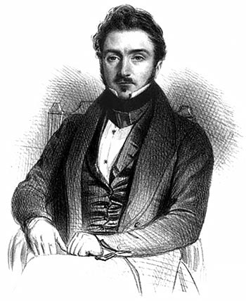 Луи Виардо, вечно «третий лишний» муж Полины, 1840 г. Эмиль Лассаль, 1840 г.