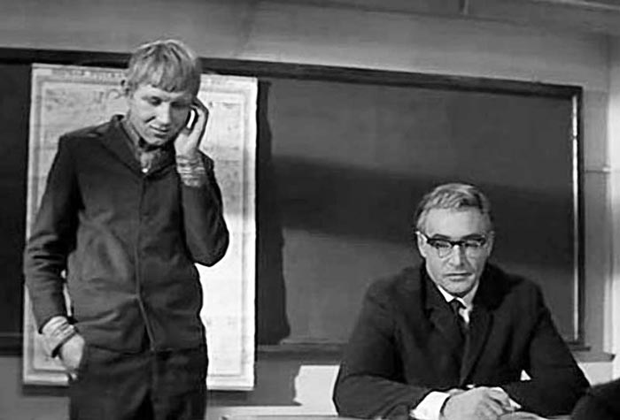 Кадр из фильма «Доживем до понедельника», 1968 г.