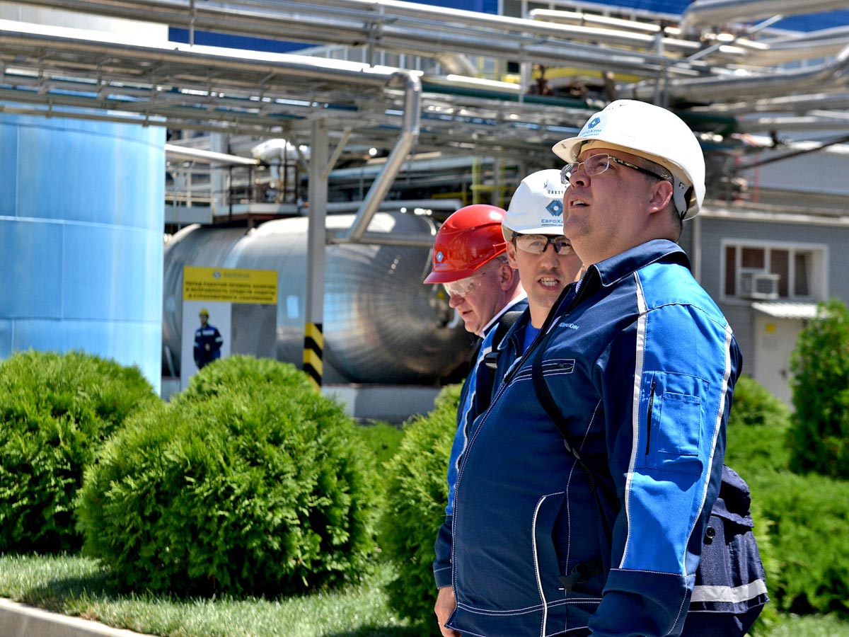 Губернатор на «Невинномысском Азоте» Губернатор на «Невинномысском Азоте»
