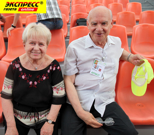 Александра Пахмутова и Николай Добронравов