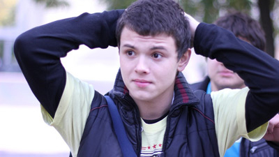 Саша СЛЕПАКОВ был единственным ребенком в семье.