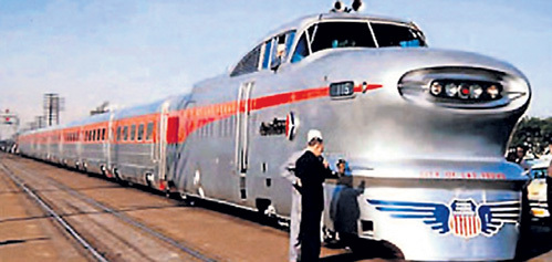 В США первый скоростной локомотив (160 км/ч) создали конструкторы «General Motors»