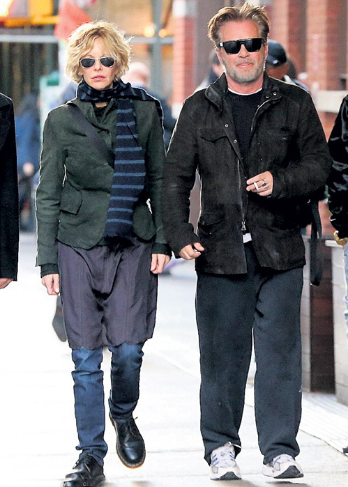 Мег РАЙАН и Джон МЕЛЛЕНКАМП с осторожным оптимизмом смотрят в совместное будущее