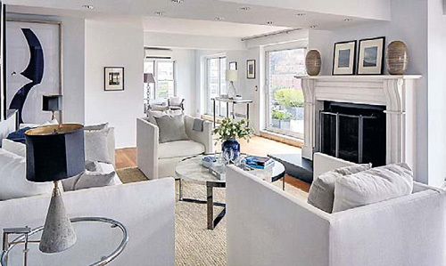 Квартира кинозвезды обставлена в современном стиле, но без особых изысков