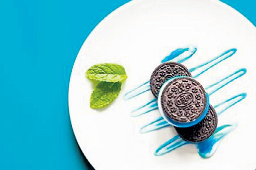 Шоколадное печенье с зубной пастой