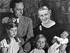 ГЕББЕЛЬС С СЕМЬЕЙ: министр пропаганды сделал заложниками идей фашизма детей и жену