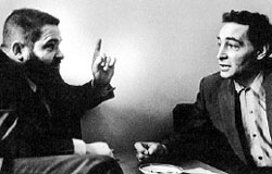 РЕПЕТИЦИЯ СЦЕНЫ: писатель с актером Вячеславом Тихоновым