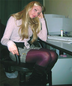 ДО - На кино- и фотопленке я выгляжу слишком толстой, - горевала Катя.