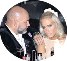 НАТАША ИОНОВА: весь вечер грустила в обществе Сергея Кожевникова