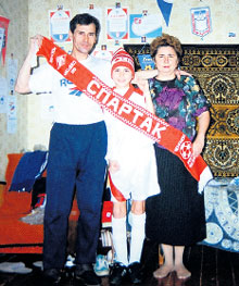 СЧАСТЛИВЫЙ МИГ: Дмитрия приняли в школу «Спартака»