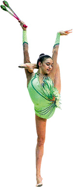 ЕВГЕНИЯ КАНАЕВА: мечтает о славе Алины Кабаевой