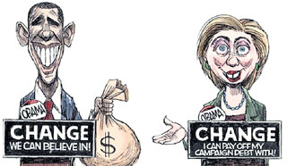 ...что Клинтон продалась Обаме за $22 млн.