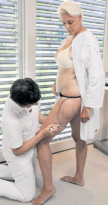 ...пометил Бриджитт проблемные места