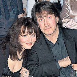 С любимым мужем Олегом МИТЯЕВЫМ