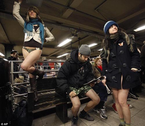 Подземка на Манхэттене.