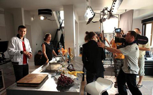 Съёмки новой 